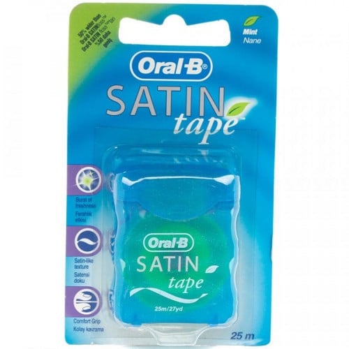 خيط اسنان من اورال بي تاب بالنعناع 25 متر