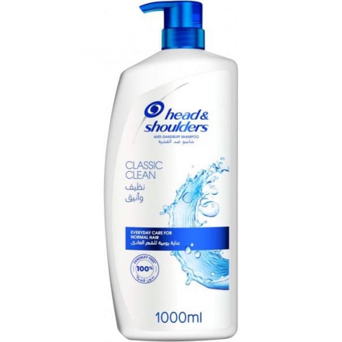 شامبو هيد أند شولدرز ضد القشرة أنيق ونظيف 1000 مل