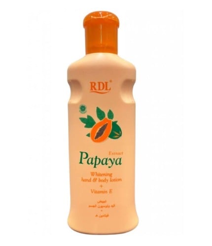 لوشن البابايا لتفتيح اليدين والجسم 210 مل
