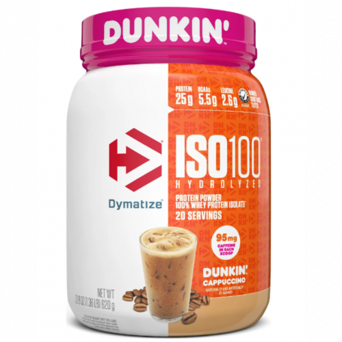 بروتين ايزو 100 دانكن كابتشينو ، '، 25 جرام بروتين...
