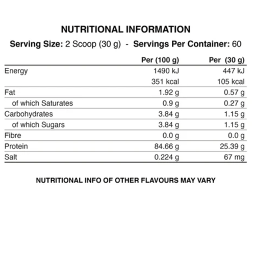 ابلايد نيوترشن كازين, 1.8 كجم بنكهات متعددة