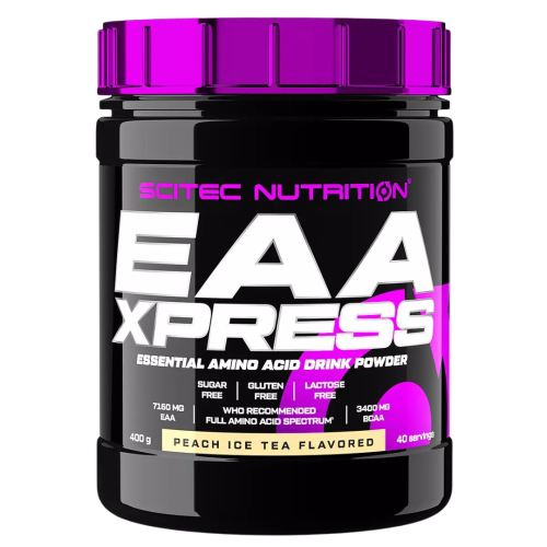 EAA Xpress بنكهة شاي مثلج بالخوخ 400 جم