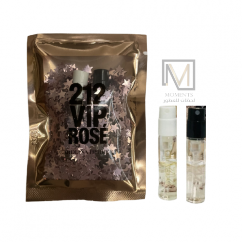مجموعة عينة كارولينا هيريرا VIP 212 روز - 2 امبول