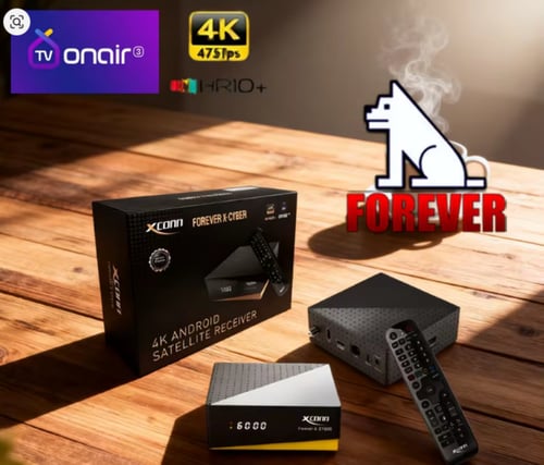 رسيفر إكسكون فوريفر اكس سايبر فوركيه اندرويد فايف...