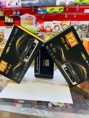 T21 Pro Max Android 5G 4K 2025 ( رسيفر تي 21 برو م...