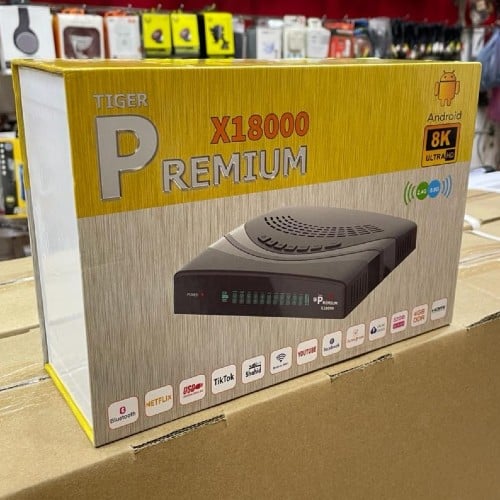 رسيفر بريميوم X18000 PRO فوركيه اندرويد PREMIUM HD...