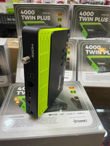 رسيفر ستارنت 4000 توين بلس فوركيه اندرويد STARNET...