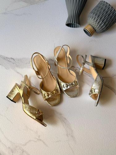 Gucci Horsebit Heel Sandals