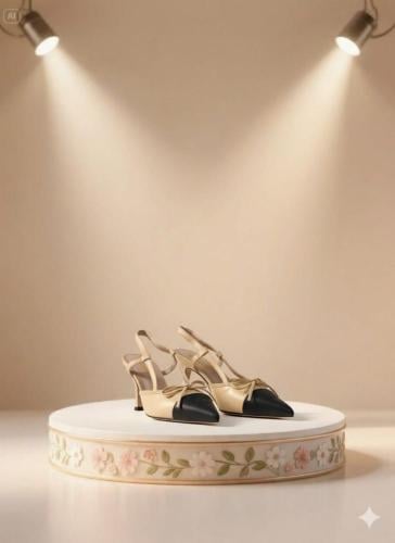 Elegant Slingback High Heel