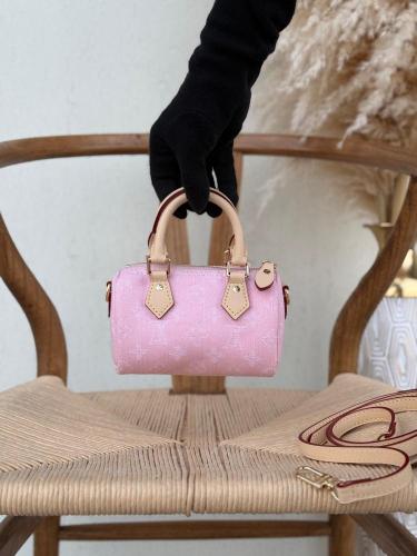 Louis Vuitton Nano Speedy Bag – Pink