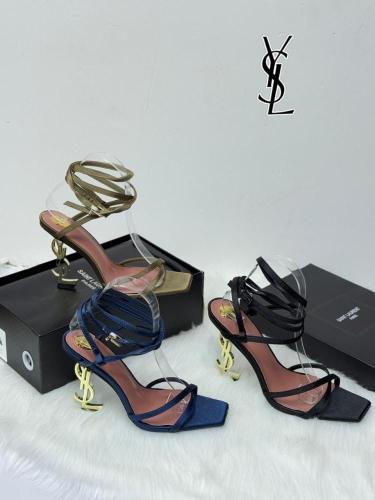 Saint Laurent Opyum Heel Sandal