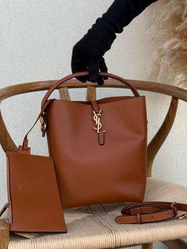 Saint Laurent Le 5 à 7 Medium Top Handle Bag
