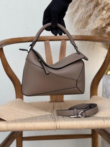 Loewe Puzzle Bag Taupe Grey