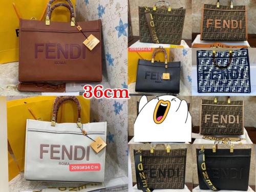 Fendi Roma Tote Bag 36cm