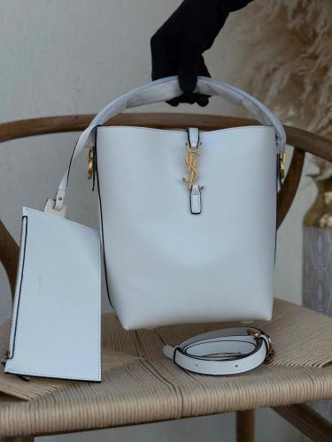 Saint Laurent Le 5 à 7 Medium Top Handle Bag