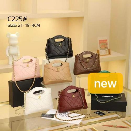 Chanel Quilted Top Handle Bag