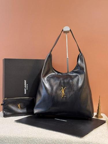 Saint Laurent Le 5 à 7 Hobo Suede Bag