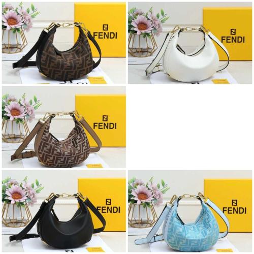 Fendi Mini Crescent Shoulder Bag 18cm