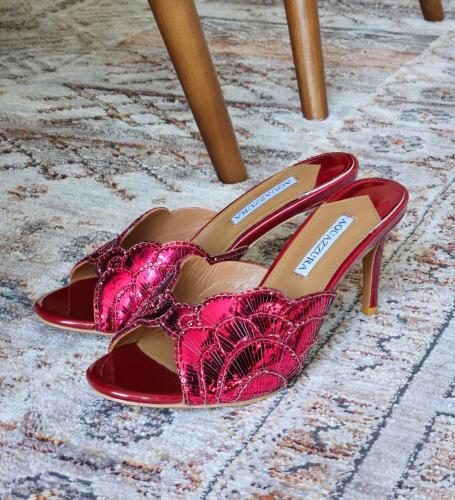 Aquazzura Tequila Mule Heels