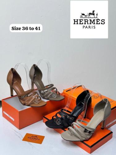 Hermès Strappy High Heel Sandal