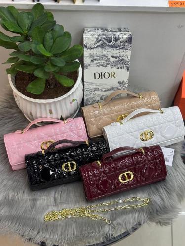 Dior Patent Cannage Flap Bag
