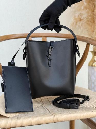 Saint Laurent Le 5 à 7 Medium Top Handle Bag