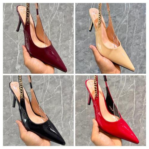 Gucci Patent Leather Slingback Heels
