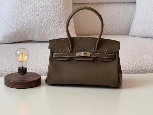 Hermès Birkin 30 Etoupe with Silver Hardware