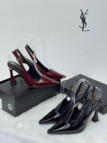 Saint Laurent Slingback Patent Heels