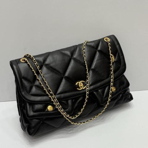 Chanel Black Quilted Flap Bag
