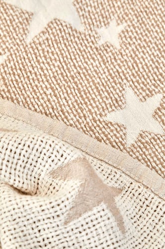 لحاف خفيف للمواليد Star لون بني