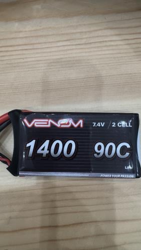 VENOM 90C, 1400mAh, 7.4V-2S