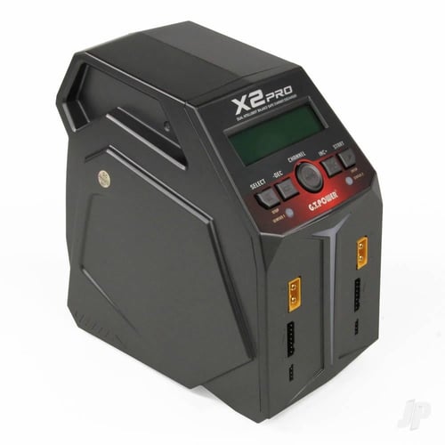 X2 Pro Charger 2x100W AC/DC 12A Intelligent Charge...