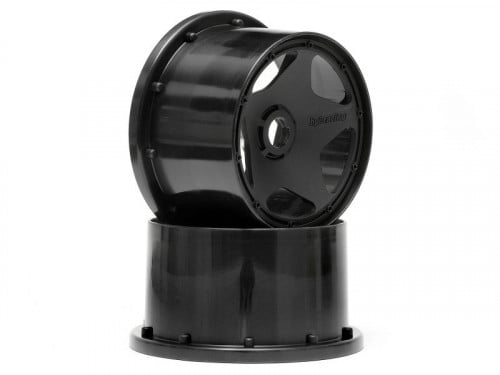 #3226 - SUPER STAR WHEEL BLACK (120x75mm/2pcs)