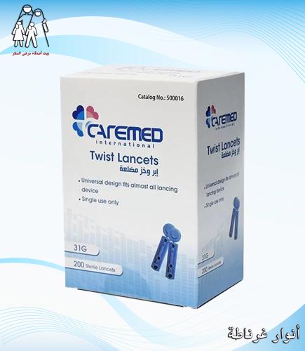 ابر وخز مضلعة كيرميد Caremed