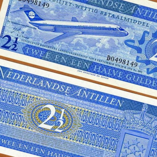 جزر الانتيل الهولندية فئة ½ 2 غيلدر أنسر