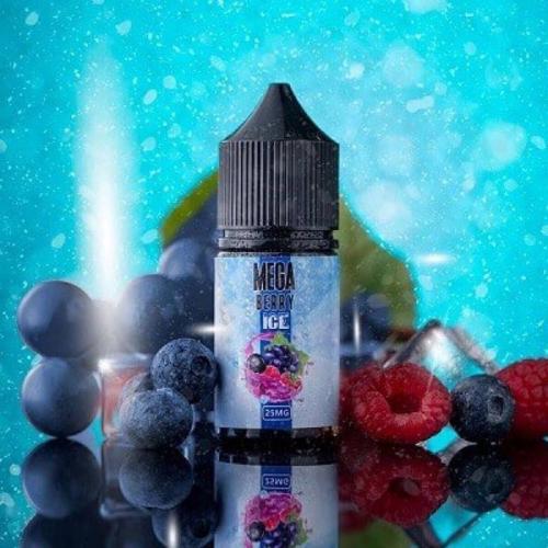 نكهة سولت ميجا بيري آيس عنب توت - Mega Berry Ice