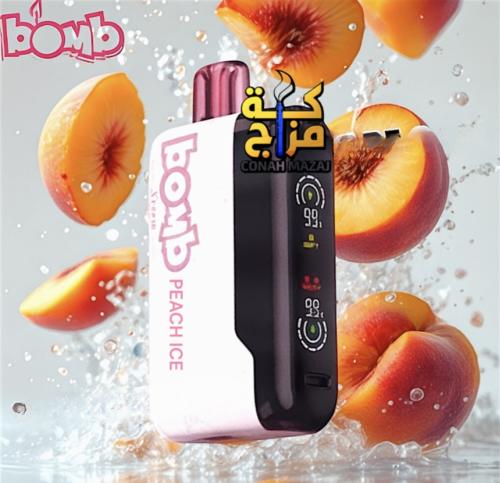 سحبة اكستريم بومب خوخ ايس 20000 BOMB XTREM PEACH I...