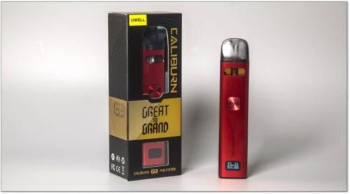 جهاز سحبة يوويل كالبيرن جي 3 بود كت uwell caliburn...