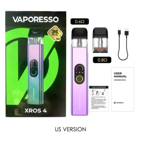 جهاز اكس روز 4 من شركة فابريسو - VAPORESSO XROS 4