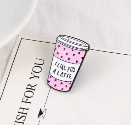 بروش قهوة لاتيه