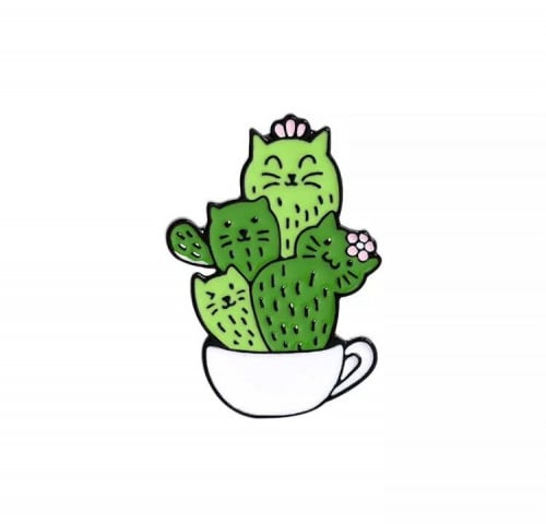 بروش نبات الصبار والقطط