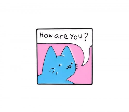 بروش " كيف حالك؟"