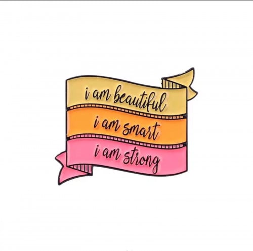 بروش "انا جميل، انا ذكي، انا قوي"