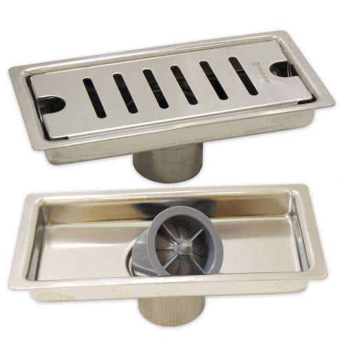 صفاية شاور ستيل برداد 2 بوصة مقاس 20*10 سم ماركة ك...