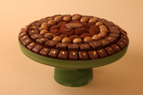 صينية باللون الأخضر