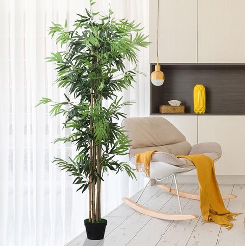 اشجار الخيزران الصناعي الديكور الأميز لكل مكان