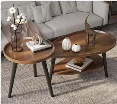 طاولة قهوة واستقبال بشكل عصري