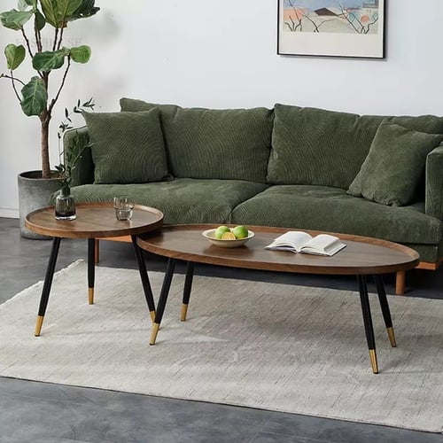 طاولة قهوة واستقبال بشكل عصري