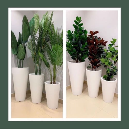 طقم من المراكن الفيبر